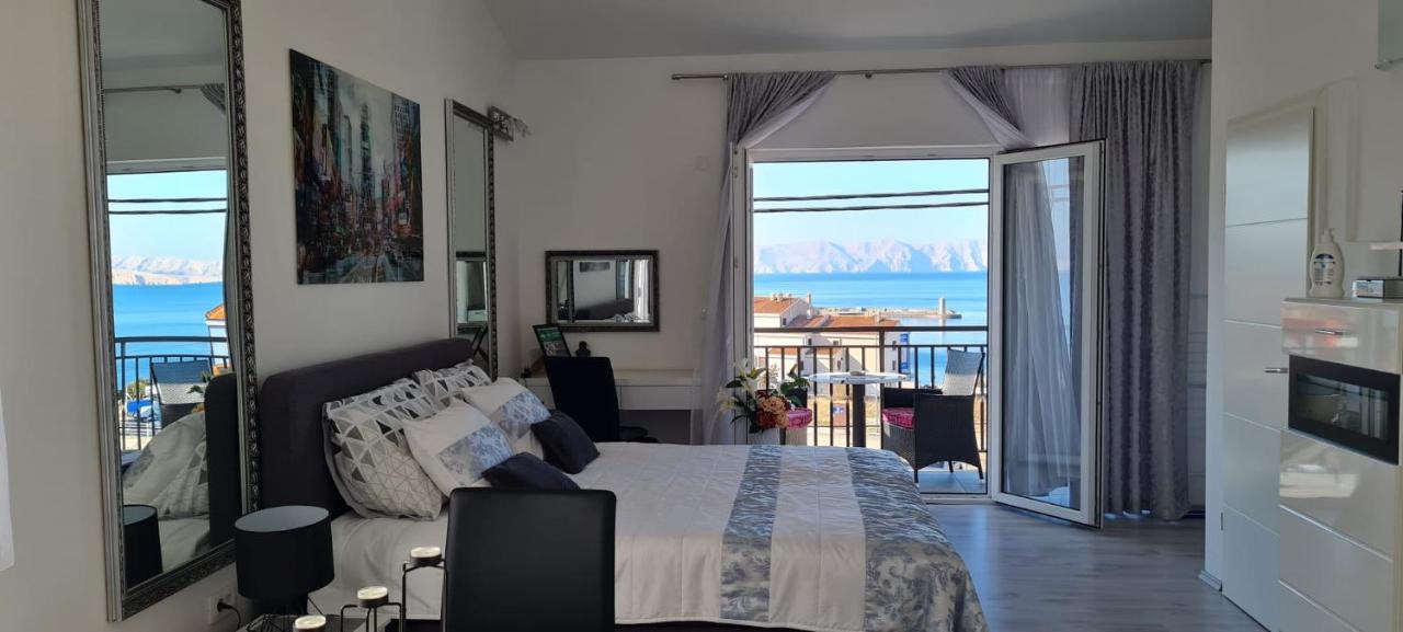 Beautyful Sea View 6 Luxury Studio Danijela Senj  Luaran gambar