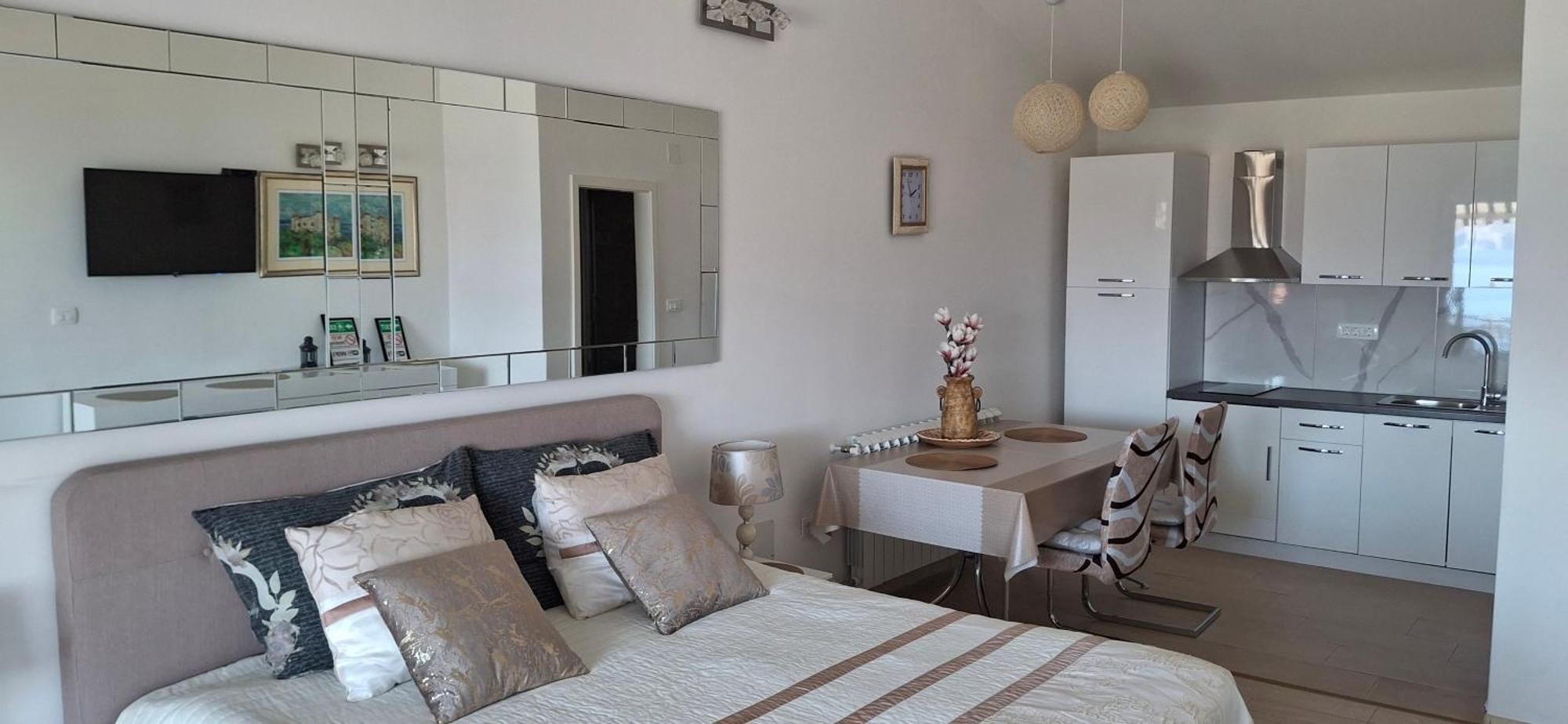 Beautyful Sea View 6 Luxury Studio Danijela Senj  Luaran gambar